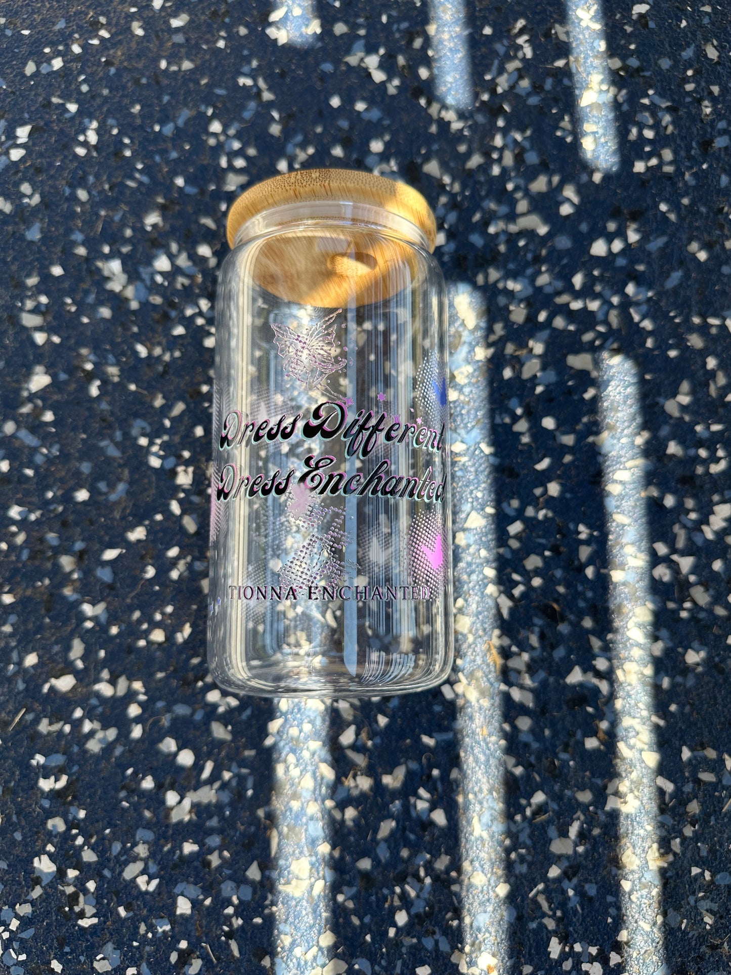 Slogan Clear Glasses