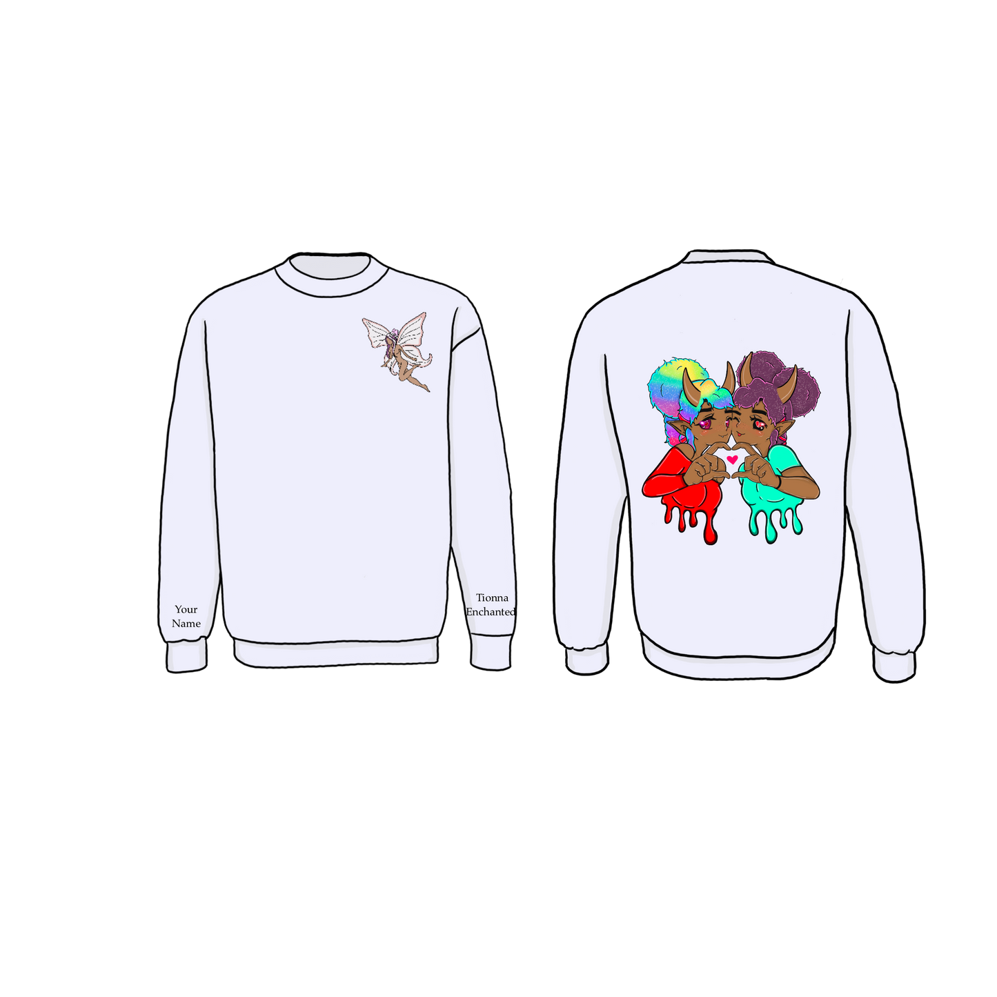 "Sending Love" Crewneck